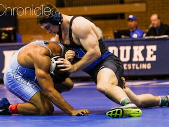 The Blue Devils got a few standout performances against North Carolina but could not overcome poor efforts in the middle weight classes.