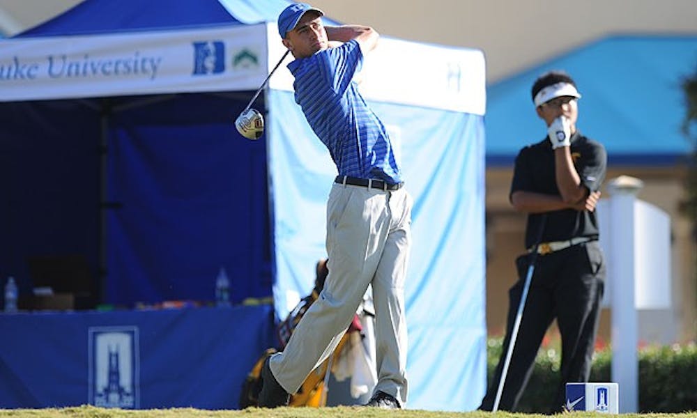 Sophomore Brinson Paolini won all four of his matches as Duke won the Collegiate Match Play Championship this week.