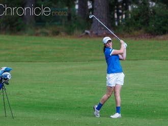 Junior Leona Maguire tied for first individually this week, but no playoff was used to separate the tie.&nbsp;