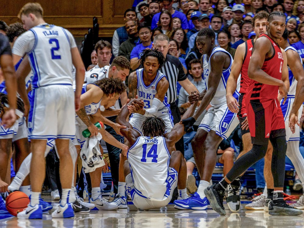 Duke faces its fourth ranked opponent of this young season in No. 2 Auburn.