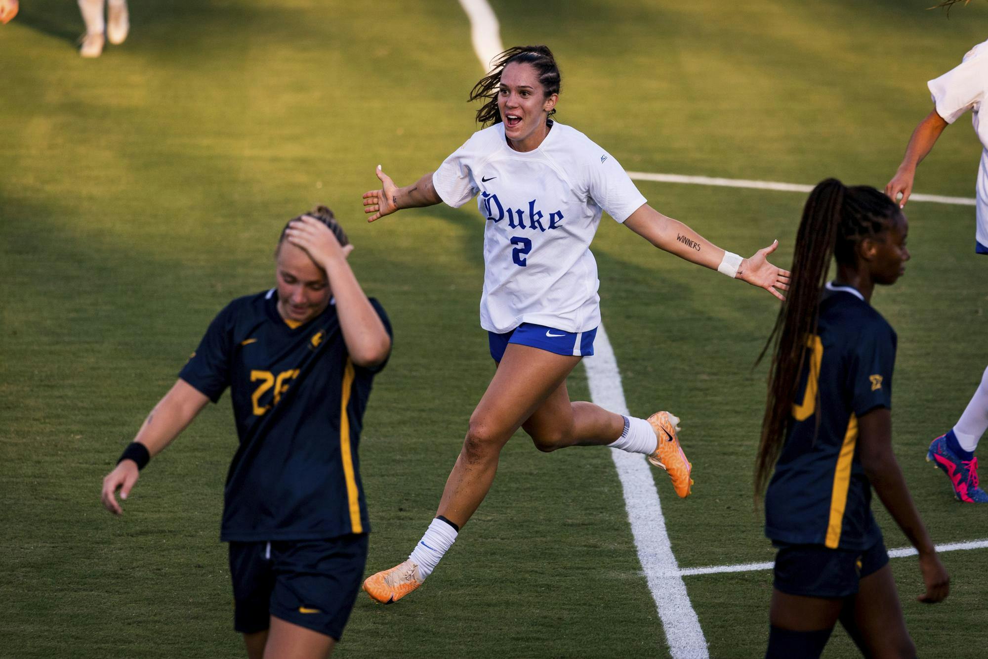 Duke in the pros: Rader makes NWSL debut alongside Graham as Conine ...