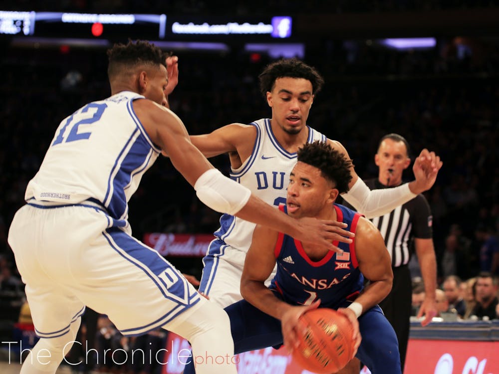 Duke's forced 27 turnovers in a strong defensive effort.
