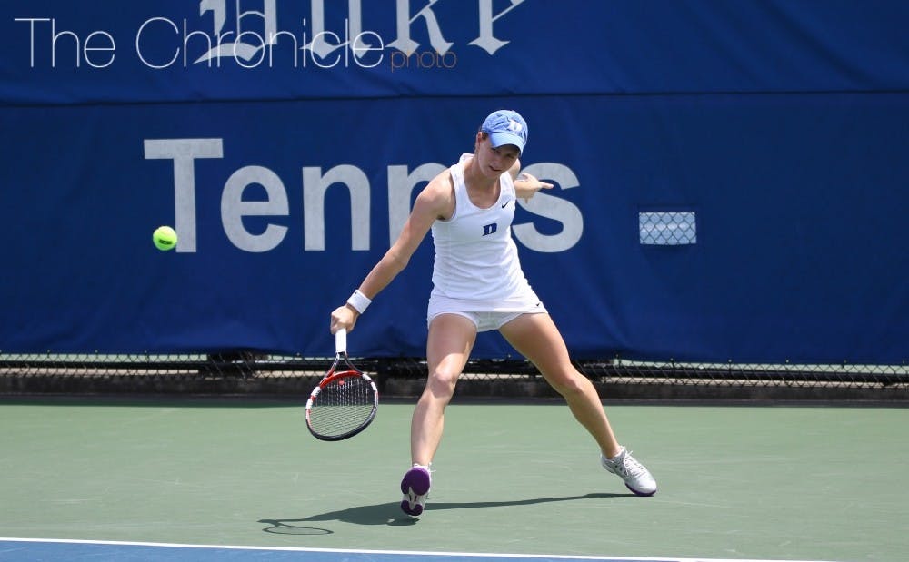 <p>Chalena Scholl&nbsp;is one of just two players on Duke's roster to advance to the second week of the NCAA tournament when the Blue Devils did it in 2014.</p>