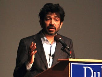 Pulitzer Prize-winning author Dr. Siddhartha Mukherjee spoke about the history of cancer and his book in Page Auditorium Wednesday.