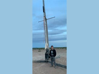 Joshua Farahzad, who took a leave of absence from Duke after his sophomore year, spent a year working with about 40 college students to launch a rocket into space.