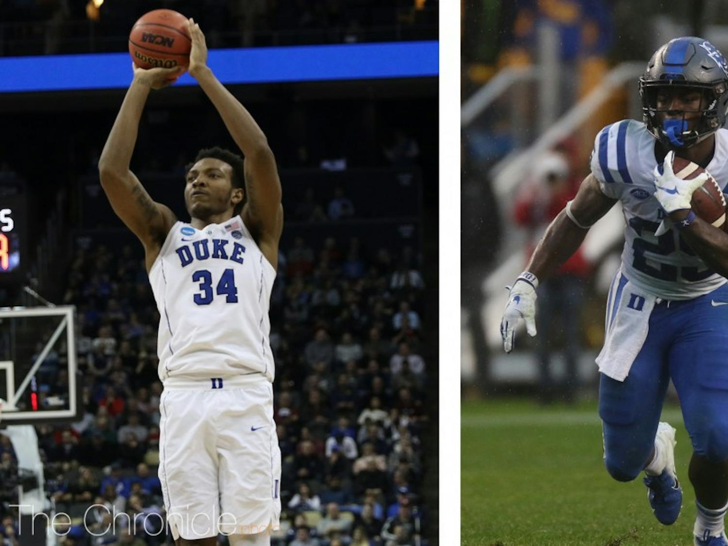 Deon Jackson and Wendell Carter Jr. were friends in Pace Academy's Class of 2017.
