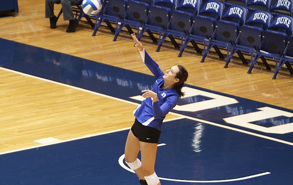 Co-captain Megan Hendrickson will be looked to as a veteran presence on this year’s Duke squad.