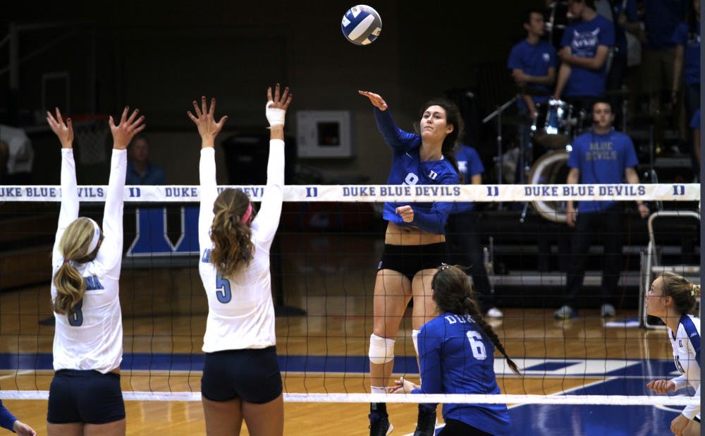 Junior Emily Sklar and the Blue Devils will try to get back to their winning ways against Clemson Friday.