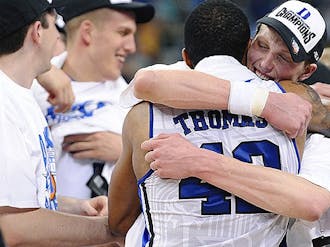 Junior Kyle Singler and senior Lance Thomas aren’t faking it—this group of Duke teammates truly likes one another, on and off the court.