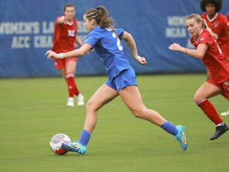 Sophomore Kat Rader leads Duke women's soccer with six goals in 2023.
