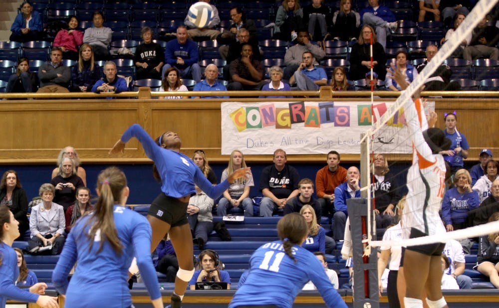 Jeme Obeime and the Duke attack has been on fire as of late as the Blue Devils have strung together home victories.