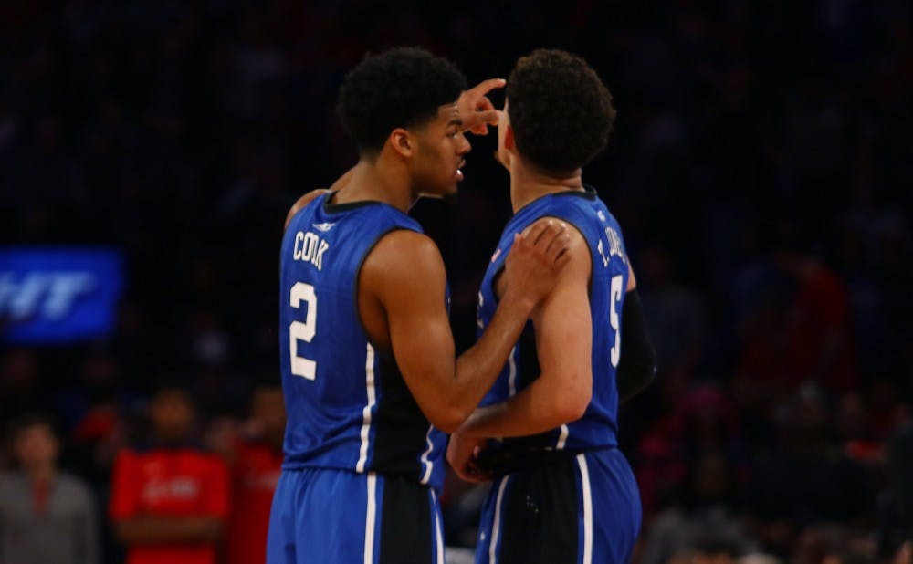Duke's starting backcourt has emerged as one of the top duos in the nation.