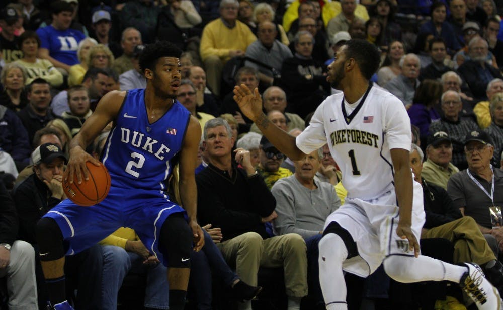 Senior Quinn Cook will go for his first win at PNC Arena Sunday against N.C. State.