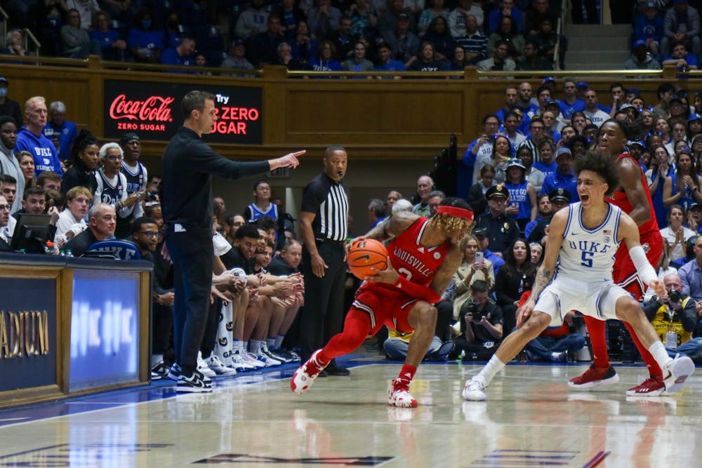 5 observations from Duke men's basketball's first half against Louisville -  The Chronicle