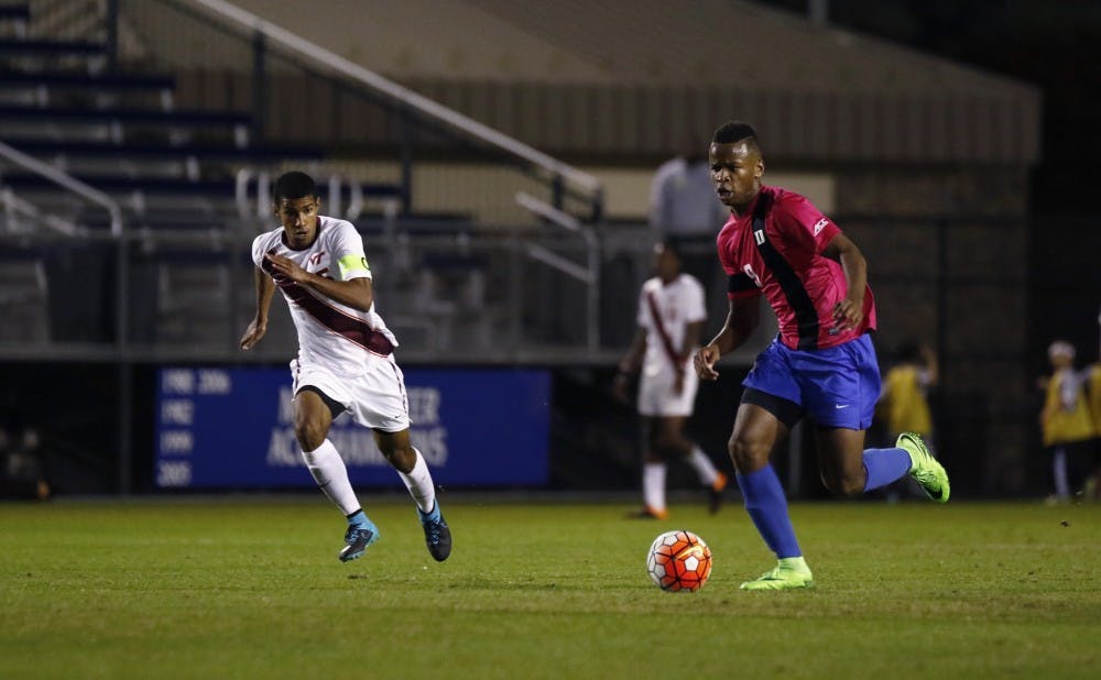 Sophomore Jeremy Ebobisse notched the first goal of the game in the 12th minute.