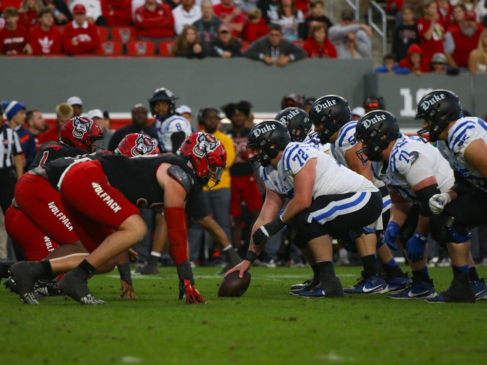 Duke is in a tight contest with Virginia Tech after the first half. 