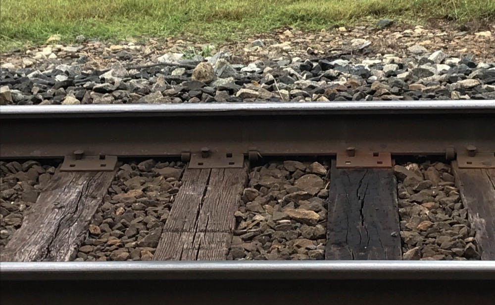 Local train tracks