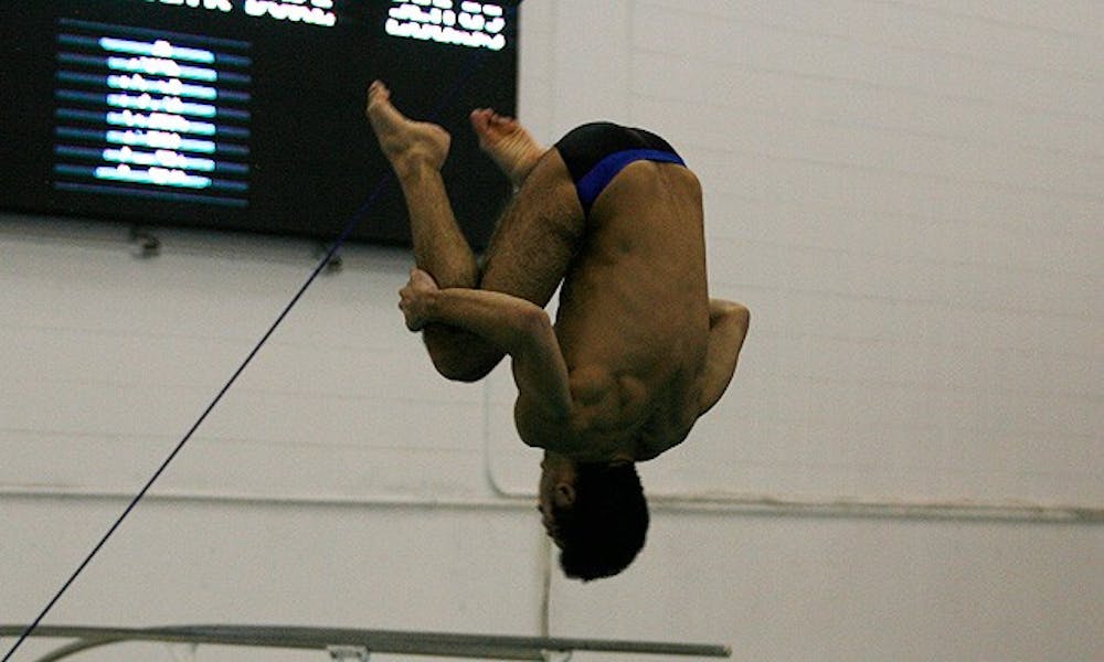 Nick McCrory won his second national championship in platform diving behind a dominant first attempt.