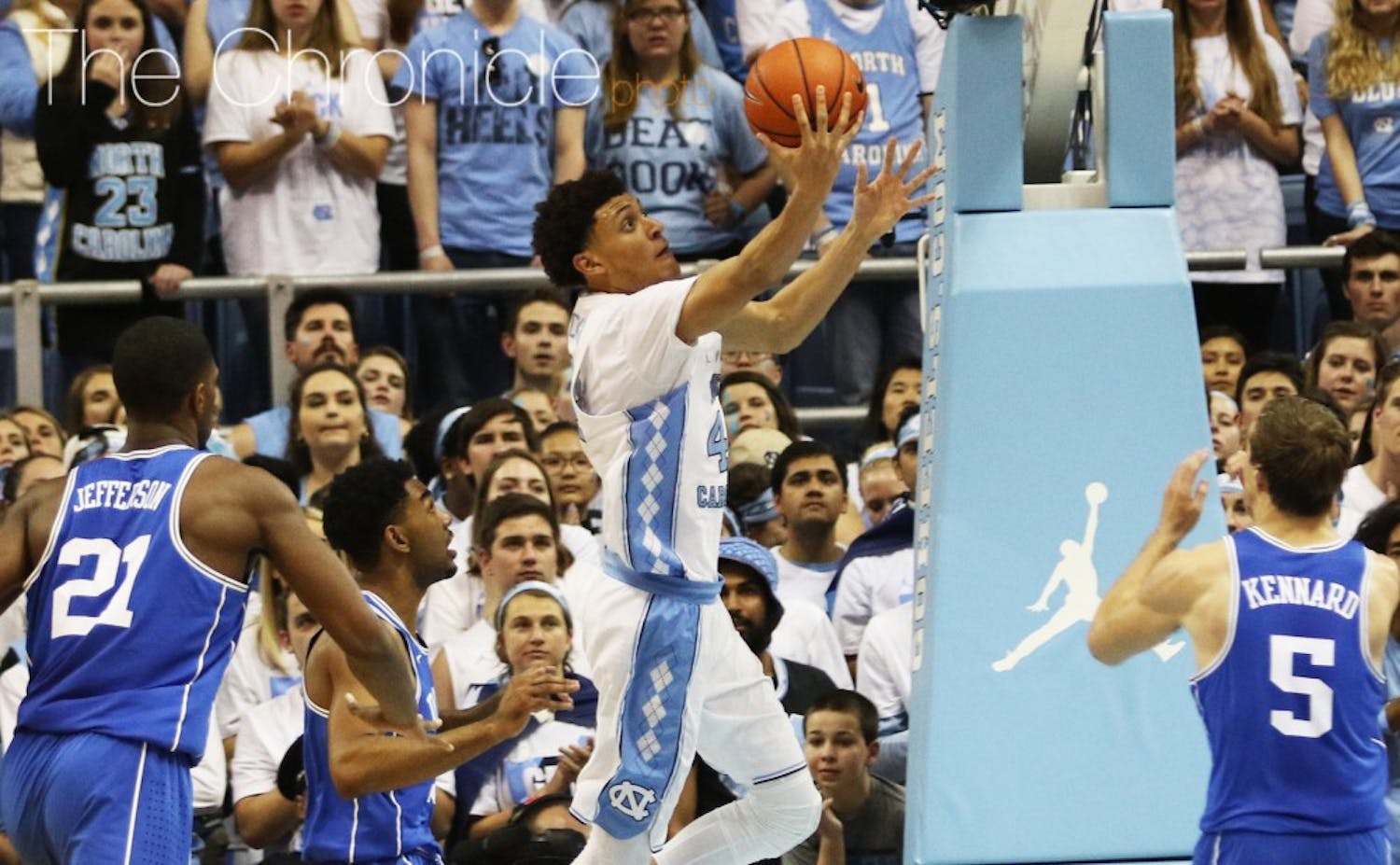 Justin Jackson and North Carolina are in the Final Four for a second straight year.&nbsp;