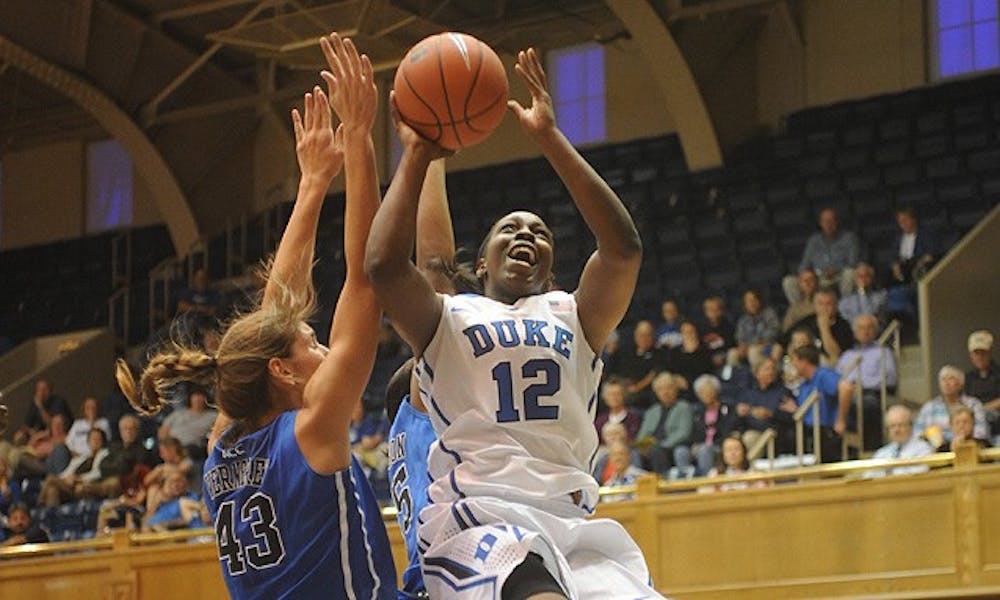Chelsea Gray will be expected to provide much of the Blue Devils’ offense this season.