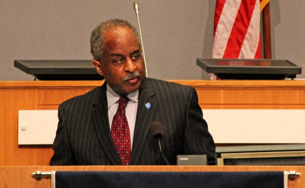 Mayor Bill Bell discussed his vision for Durham is he were to be reelected Tuesday.