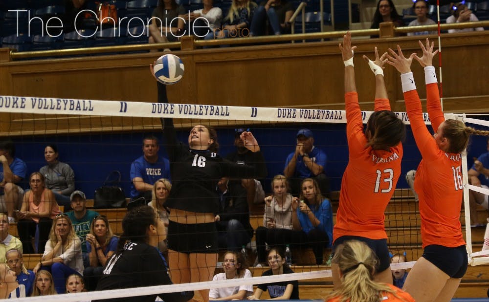 Cadie Bates had a team-high 20 kills in Friday's dramatic five-set win at Colorado State.
