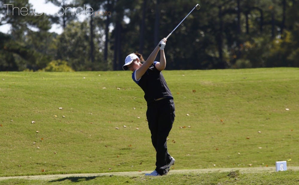 <p>National Player of the Year Leona Maguire recently announced her decision to withdraw from LPGA Tour Q-School to finish her Duke degree.&nbsp;</p>
