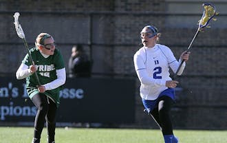 With 13 goals, Mackenzie Hommel has led Duke to its 4-0 start. The No. 7 Blue Devils face No. 4 Maryland Sunday in College Park.