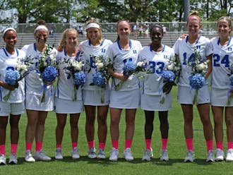 Duke's eight seniors are seeking their first trip to the Final Four and the Blue Devils' first appearance at the final weekend since 2011.