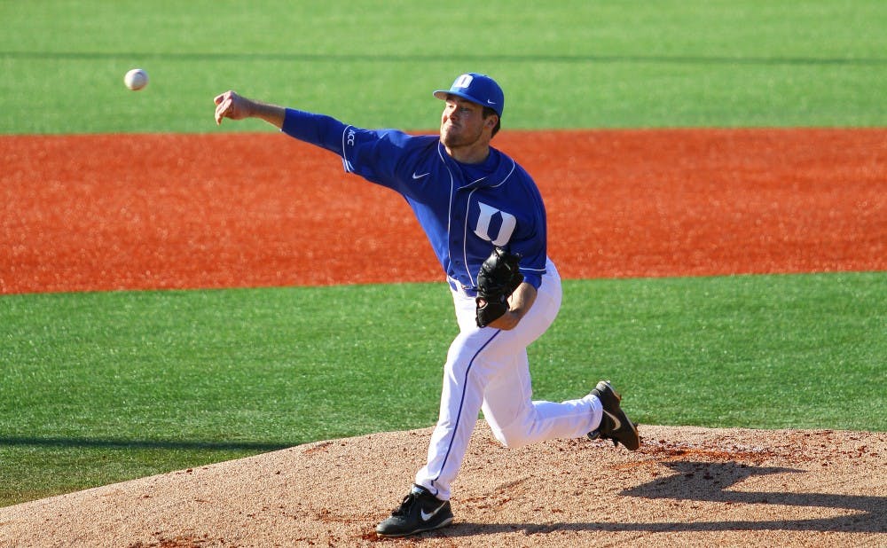 Drew Van Orden's devastating slider helped the senior rack up 11 strikeouts in eight innings of work, shutting out N.C. State 2-0 and besting a likely first-round draft pick.