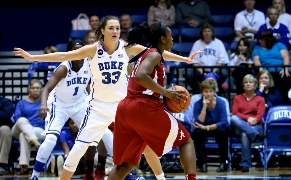 Duke's Haley Peters had a career night against Vanderbilt two years ago and has been on a tear in the Blue Devils' last two wins.