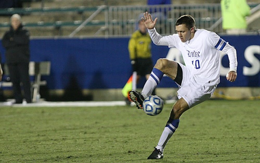 After leading the Blue Devils in goals this season, Andrew Wenger was selected first in the MLS draft.
