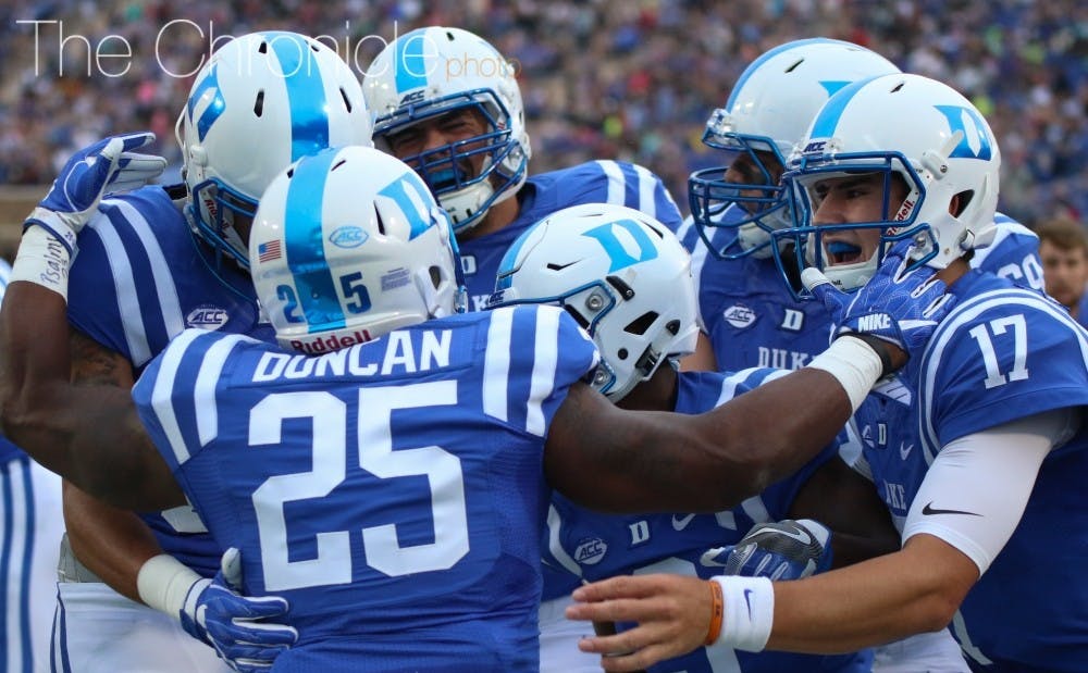Daniel Jones and Duke's offense will look to start the season right against North Carolina Central. 