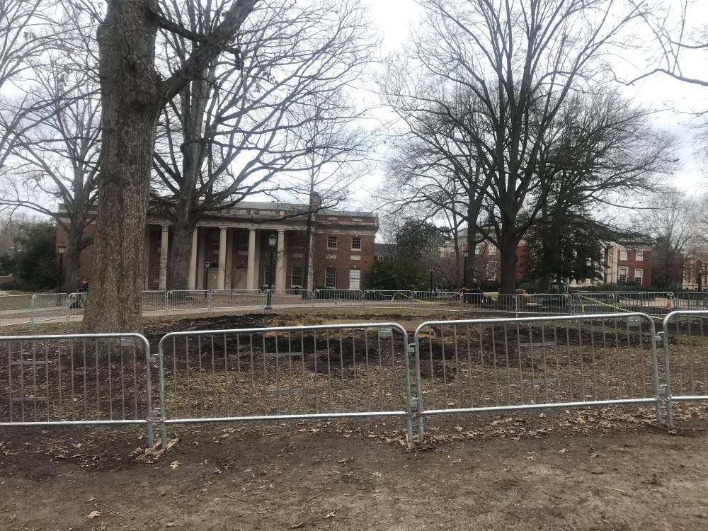Silent Sam's base was pulled down overnight at UNC. 