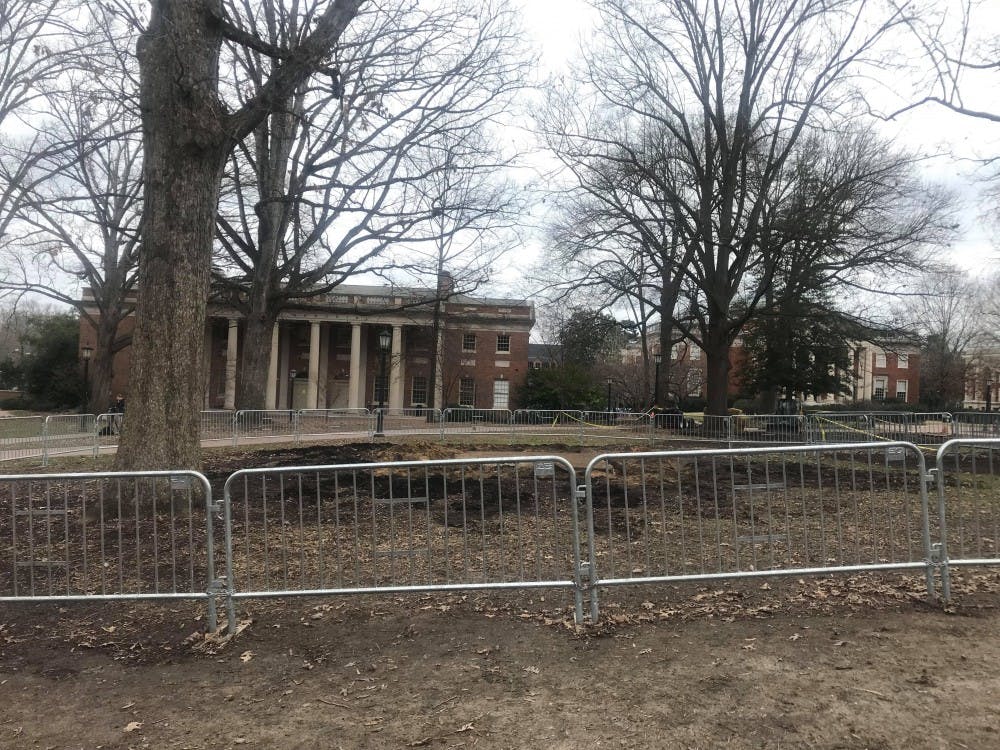 Silent Sam's base was pulled down overnight at UNC.