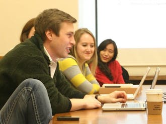 At their meeting Tuesday night, junior Yi Zhang was elected president of Duke University Union.
