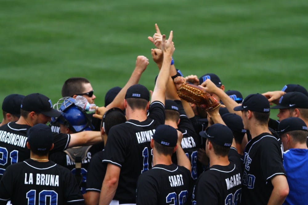 Senior Drew Van Orden threw eight shutout innings as the Blue Devils kicked off a weekend series against N.C. State with a 2-0 victory.