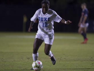 Toni Payne gave the Blue Devils a 1-0 advantage with an tenacious individual effort, but Duke could not make the lead hold up Thursday against Virginia.