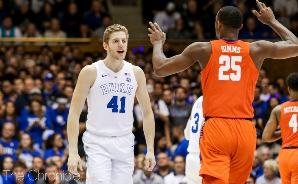 <p>Captain Jack White's leadership will be important during Duke's first road game.</p>