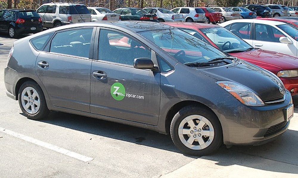 With its entire Duke fleet subject to the Toyota recalls, including the Prius model (above), Zipcar left only one car—a Toyota Matrix—available to its Duke users.