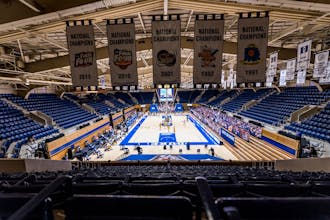 Duke takes on Coppin State in its 2020-21 season opener in a fan-less Cameron Indoor Stadium.