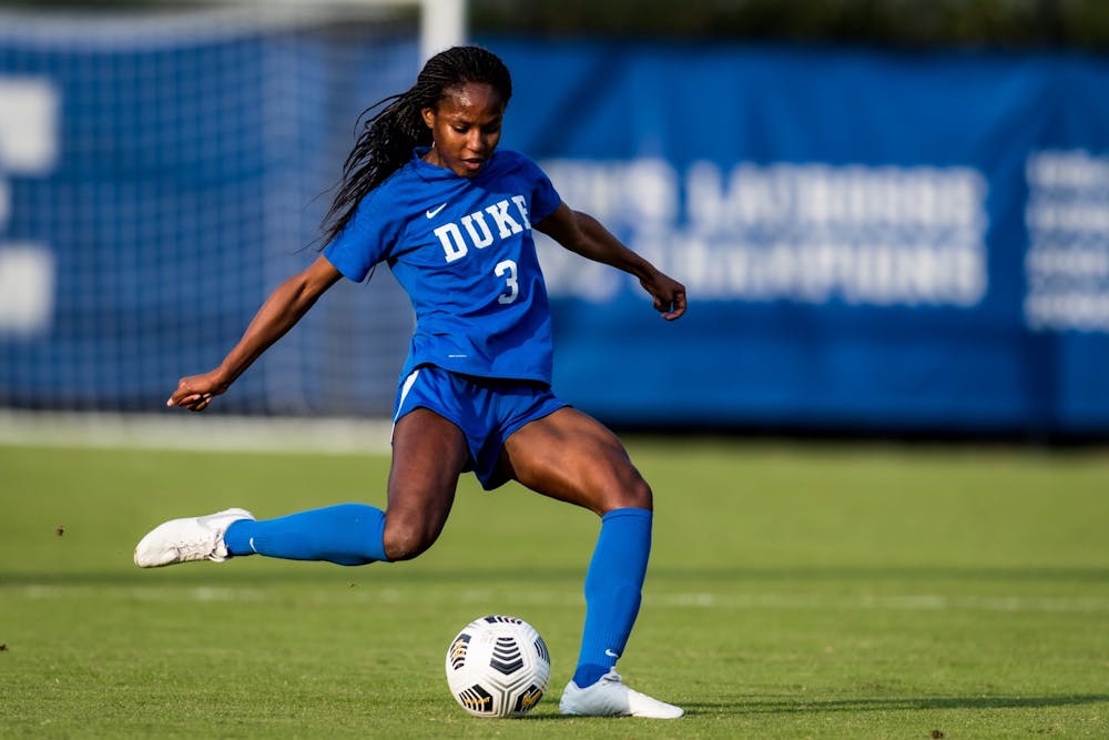 The senior is currently fifth in Duke women's soccer history for career minutes.