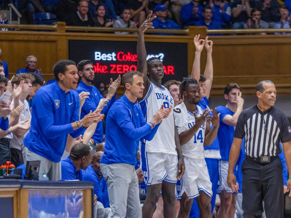 <p>Duke's game against George Mason offers an opportunity to explore depth on the bench.</p>