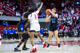 The Blue Devils started out cold from the field against N.C. State, shooting just 3-of-15 during the first quarter. 