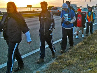 Trail of Dreams, an organization that raises awareness for equal opportunities for undocumented persons, marched from Miami, Fla. to Washington, D.C. in January to show support for illegal immigrants who are unable to continue their education in the U.S.