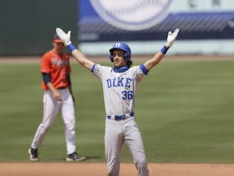Center fielder Joey Loperfido homered twice to help propel Duke into the ACC Championship game. 