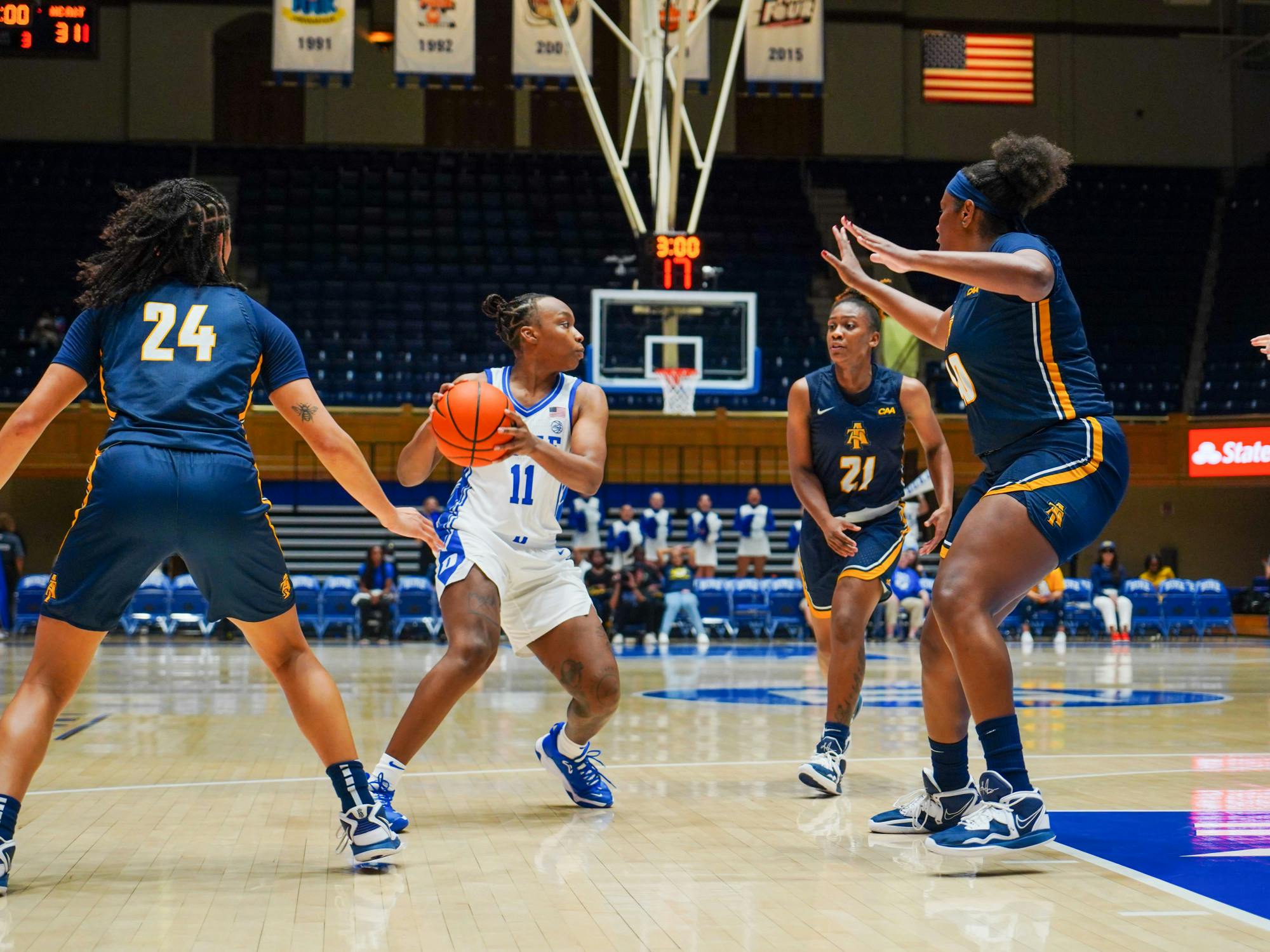 Duke Women’s Basketball Overcomes Foul Trouble To Notch Season-opening ...