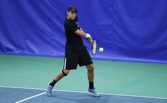 Freshman Nicolas Alvarez has missed Duke's last three matches with a muscle injury but could be back for the NCAA tournament opener May 8.