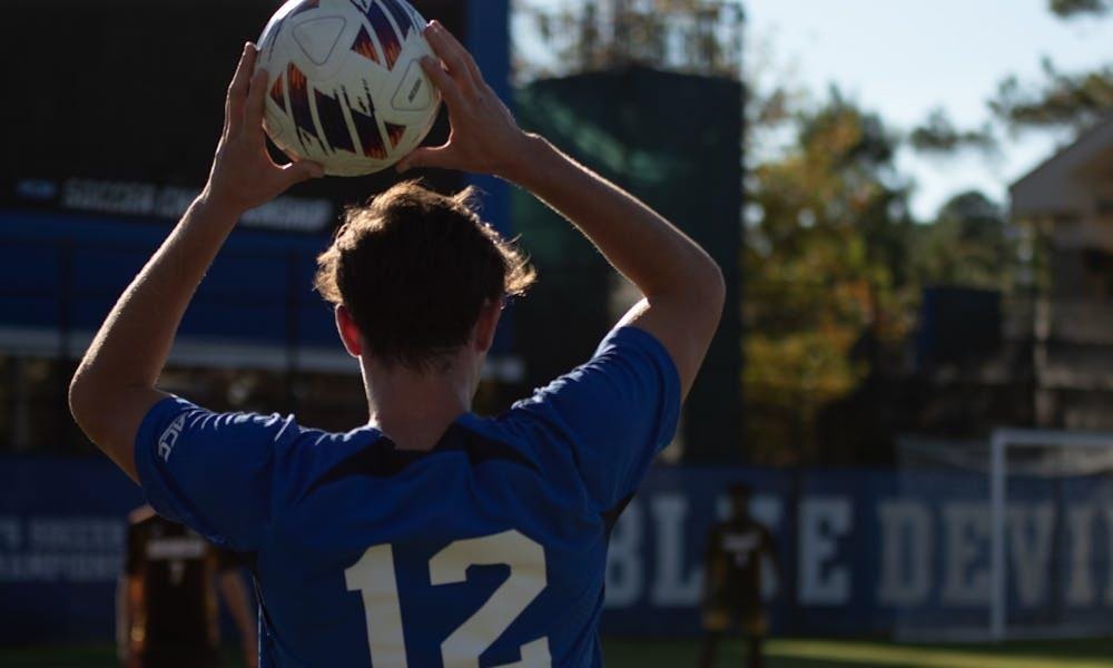 Senior Ruben Mesalles scored in the last minutes of Duke's Friday match against Grand Canyon.