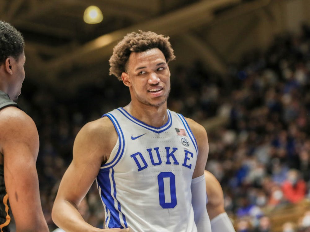 Wendell Moore Jr. hit all four of his 3-point attempts and scored a team-high 21 points Thursday night.